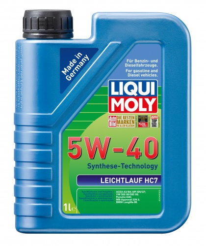 Масло мот LM 5W40 Leichtlauf HC7 1L (502.00/505.00/229.3/API: CF/SN)