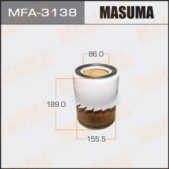 Фильтр возд MITSUBISHI MASUMA C16148 (бочка)