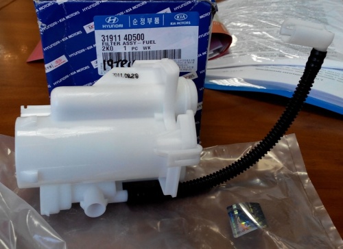 Фильтр топл HYUNDAI SORENTO/SOUL OE (в бак)