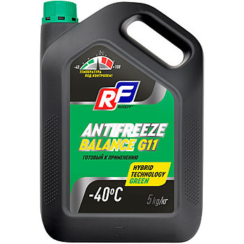 Антифриз RUSEFF зеленый готов G11 5кг