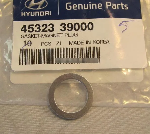 Кольцо уплотнит пробки поддона КПП HYUNDAI OE