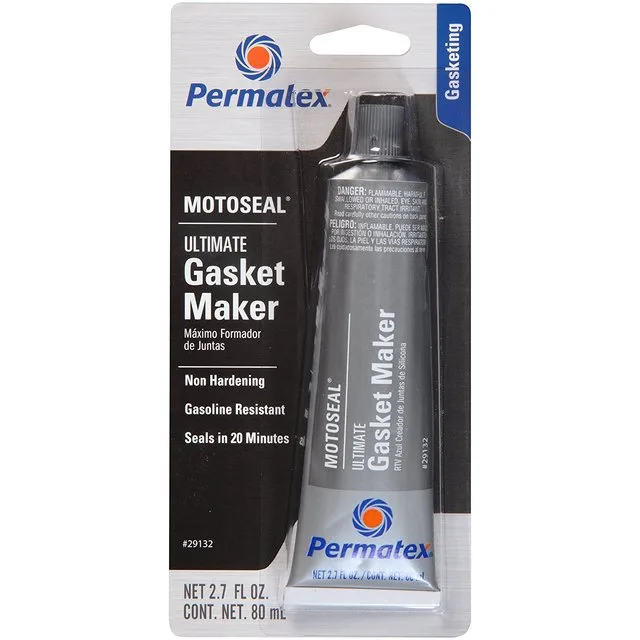 Герметик PERMATEX бензостойкий серый 80ml