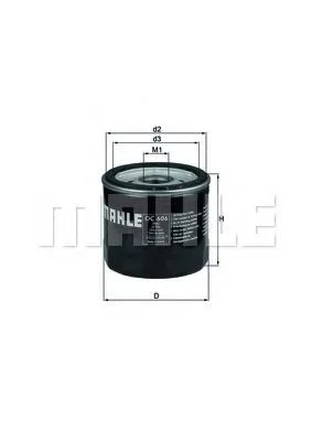 Фильтр масл FORD MAHLE W719/27