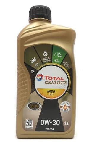 Масло мот TOTAL 0W30 QUARTZ INEO FIRST 1L