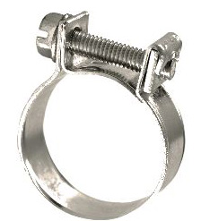 Хомут червячный 06-08 (нерж)