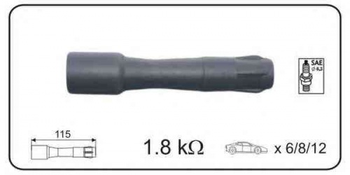Наконечник катушки зажигания BMW BOSCH 13249A1.8=ZLE232