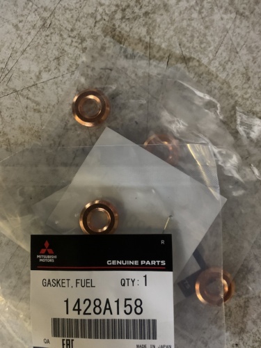 Кольцо уплотнит форсунки MITSUBISHI OE