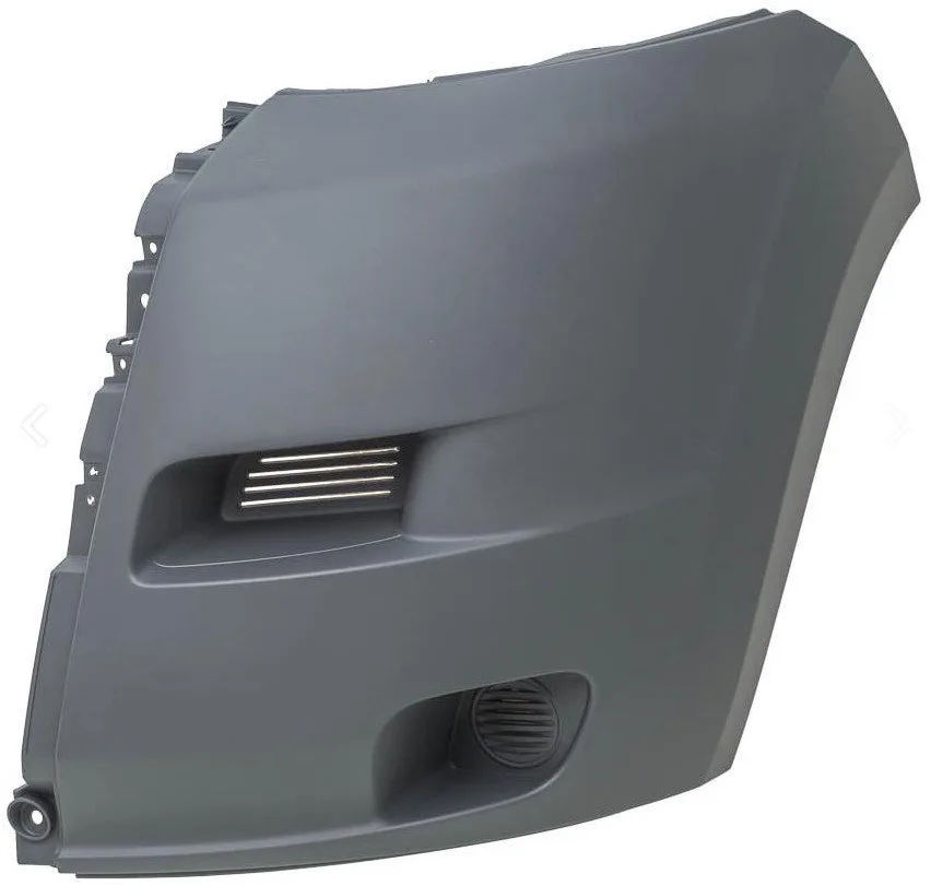 Бампер FIAT DUCATO/PEUGEOT BOXER/CITROEN JUMPER 06-14 пер лев часть EUROBUMP (+/-птф)
