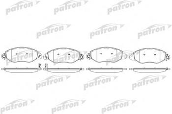 Колодки торм FORD TRANSIT 00-07 пер PATRON GDB1461=277212