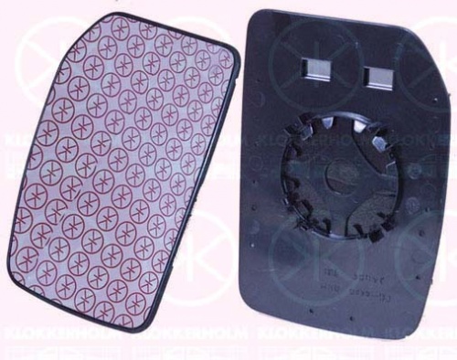 Вставка зеркала FORD TRANSIT 00-14 прав + большое TYC