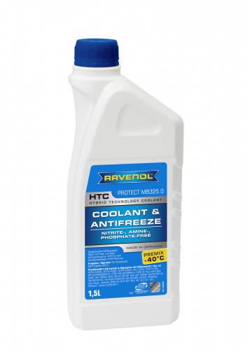 Антифриз RAVENOL синий 1.5L (готовый -40)