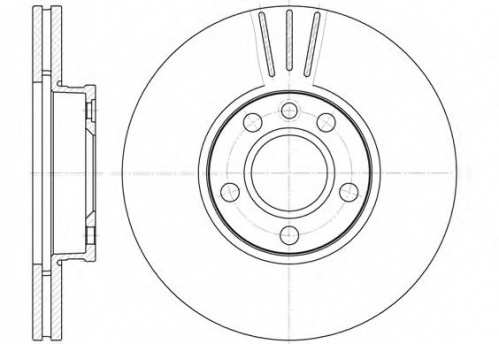 Диск торм VW SHARAN/T4 16" пер REMSA DF4323 (299mm)