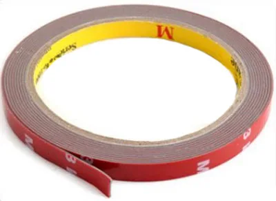 Скотч двухсторонний 3M 8mm*5m серый