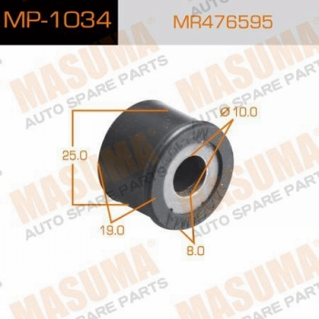 Втулка стойки стаб MITSUBISHI LANCER IX зад/OUTLANDER 03- пер MASUMA