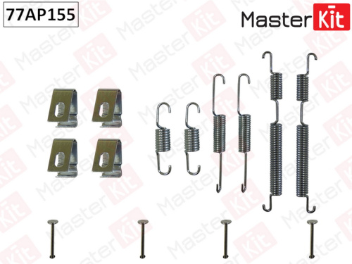 Р/к колодок HYUNDAI GETZ задн MASTERKIT