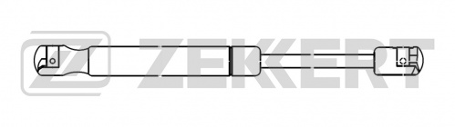 Амортизатор багажника FORD FUSION ZEKKERT GS0288