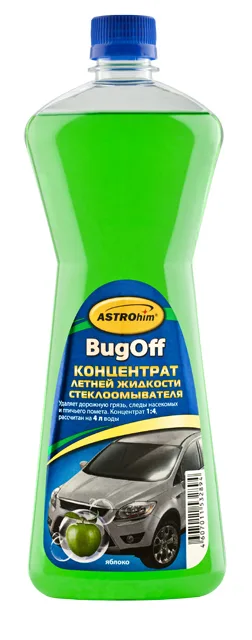 Жидкость стеклоомывателя ASTROHIM летняя-концетрат 1:4