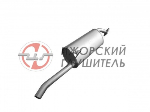 Глушитель HYUNDAI SOLARIS/KIA RIO зад часть FOBOS