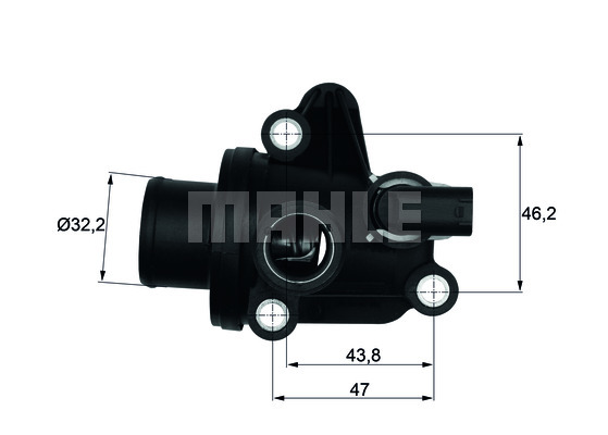 Термостат MB W168 1.4/1.6/1.9 07/97-07/05 MAHLE