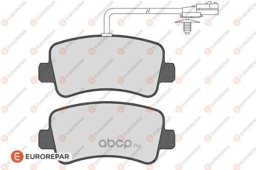 Колодки торм OPEL MOVANO 2010-/RENAULT MASTER 2010- задн EuroRepar GDB1903