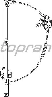 Стеклоподъемник VW T4 94- пер лев мех HP