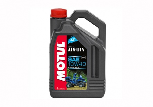 Масло мот MOTUL ATV-UTV (минералка) 10W40 4T 4L