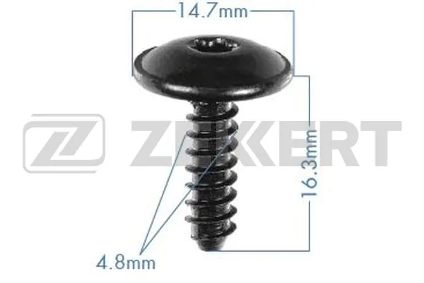 Пистон VAG ZEKKERT (саморез с шляпкой, m4.8x16)