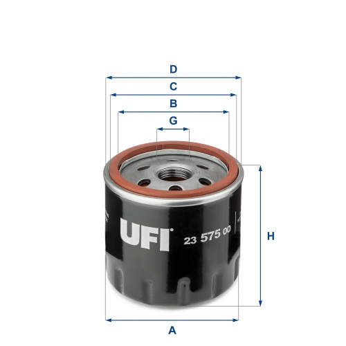 Фильтр масл VAG 1.2-1.4TFSi 13- UFI W712/95