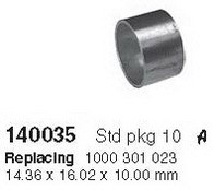 Детали стартера Втулка стартера 14.36x16.04x10 CARGO