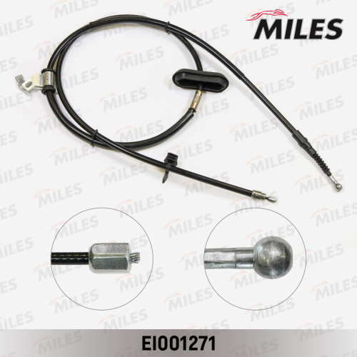 Трос ручника OPEL ASTRA J/CHEVROLET CRUZE прав MILES