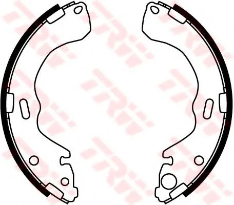 Колодки торм FORD ESCAPE/MAVERIC/MAZDA TRIBUTE задн бараб TRW GS8664