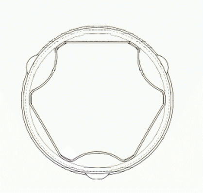 Пыльник ШРУСа FORD TRANSIT CONNECT внутр GKN (трипоид/21.5x89x70.5)