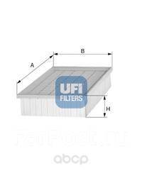 Фильтр возд FORD TRANSIT 86-00 (квадратный) UFI C24130