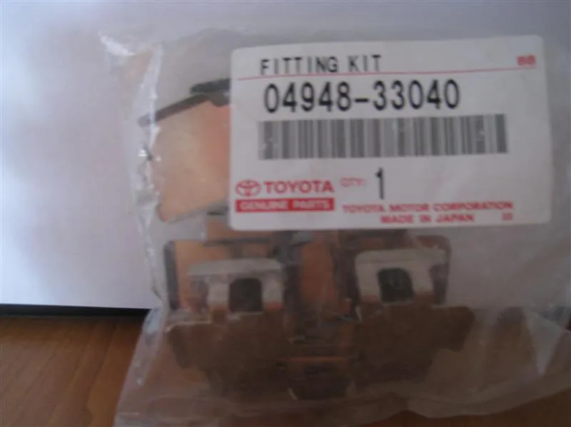Р/к колодок TOYOTA CAMRY V40/V50 зад OE