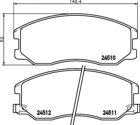 Колодки торм CHEVROLET CAPTIVA/OPEL ANTARA пер KASHIYAMA GDB1715 (с пластинами)