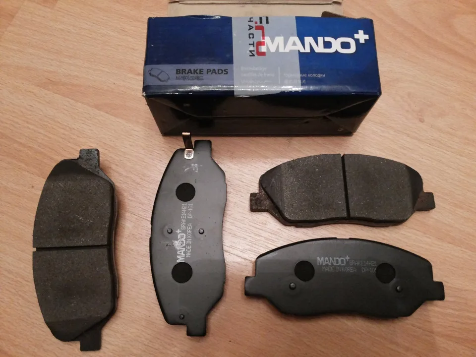 Колодки торм KIA SORENTO 08- пер MANDO GDB3418=SP1194 (+PFK492)