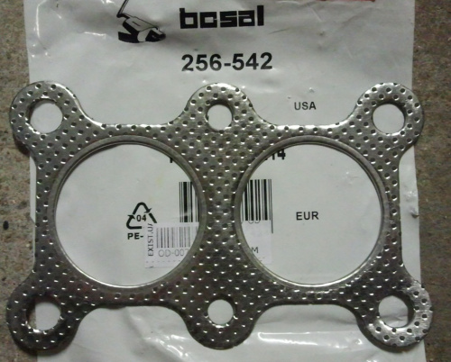 Прокладка глушителя AUDI/VW BOSAL 256-543=256-542
