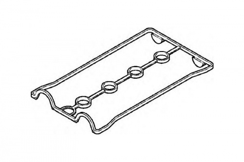 Прокладка клап. крышки CHEVROLET 1.4 16v/NEXIA 1.5/1.6 16v ELRING (катушка-модуль)