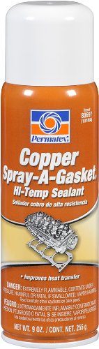 Герметик PERMATEX усилитель герметика 255ml Copper Spray-A-Gasket Gasket Hi-Temp Adhesive Sealant