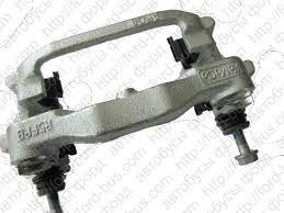 Скоба суппорта FORD TRANSIT 06- зад левая OE