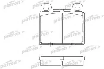 Колодки торм VW T2 пер PATRON GDB407=200220