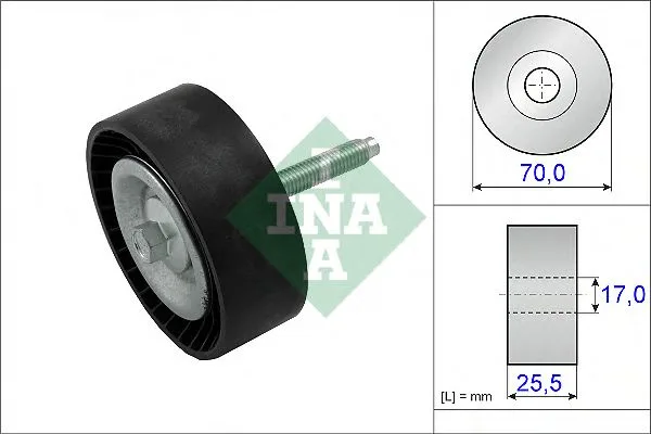 Ролик привод FORD MONDEO IV 2.0/2.3 LUK VKM34050