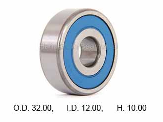 Детали Генератора Подшип. Генератора 12x32x10 (201)