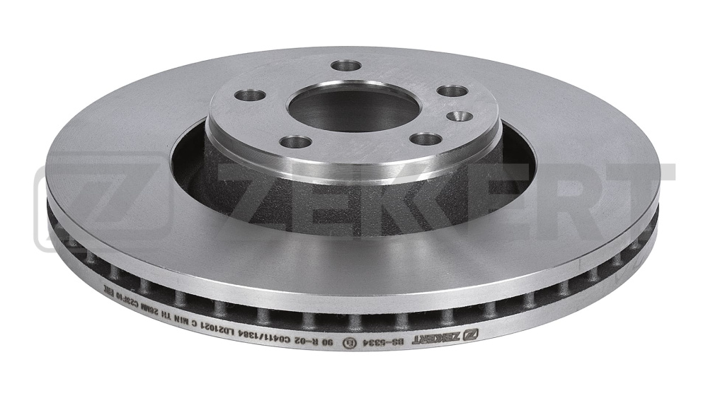 Диск торм Audi A6 III 04-, A6 III 04-, A8 II 02-11 перед ZEKKERT