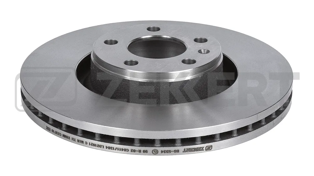 Диск торм Audi A6 III 04-, A6 III 04-, A8 II 02-11 перед ZEKKERT