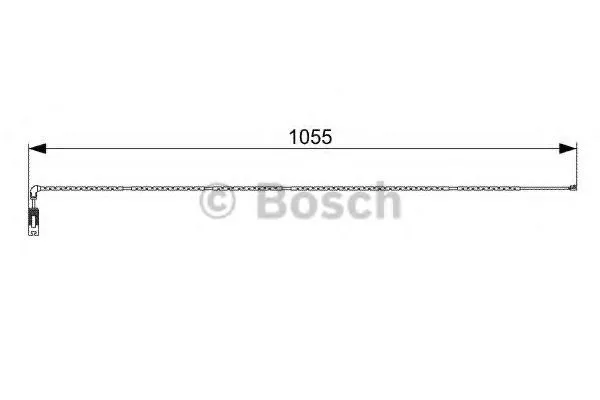 Датчик износа колодок BMW X3 задн BOSCH GIC206