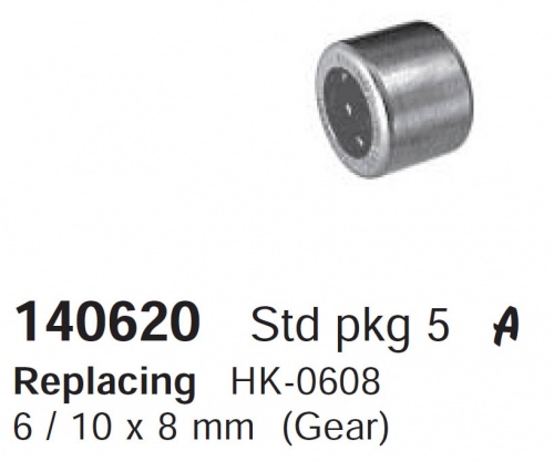 Детали стартера Подшипник стартера игольчатый в планетраку 140620