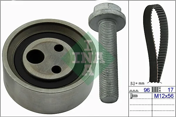 Р/к ГРМ RENAULT LOGAN 1.4/1.6 -09.09 INA