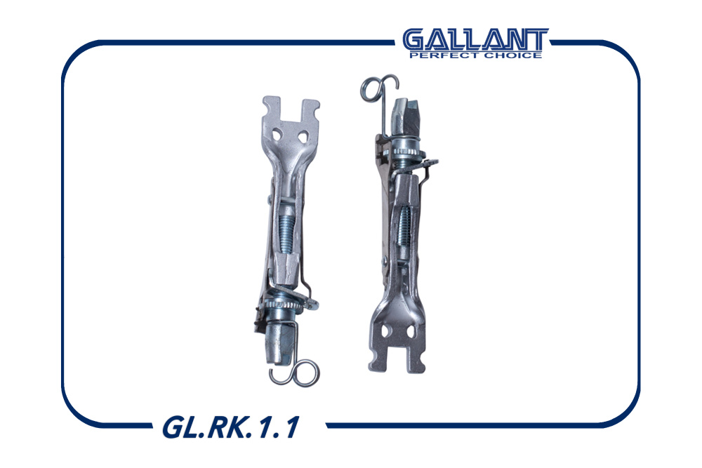 Р/к колодок RENAULT LARGUS/DUSTER 2WD/4WD/KAPTUR 4WD/KANGOO зад GALLANT (мех-м подводки на 2стороны)