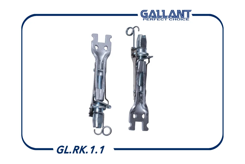 Р/к колодок RENAULT LARGUS/DUSTER 2WD/4WD/KAPTUR 4WD/KANGOO зад GALLANT (мех-м подводки на 2стороны)
